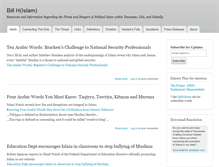 Tablet Screenshot of billhislam.com